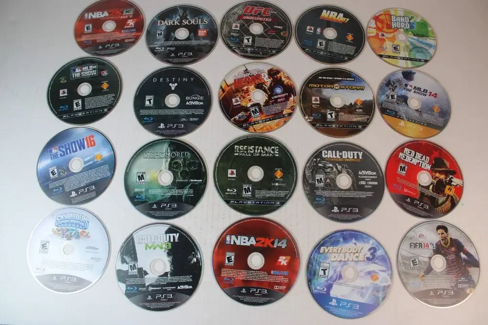 20 game disc bundle/lot: Sony Playstation 3, PS3 game discs (J1)